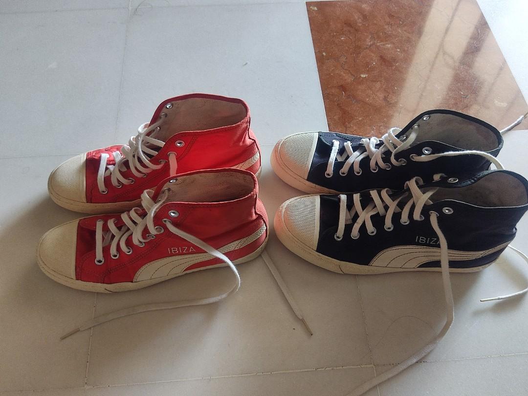 Puma ibiza high sales tops