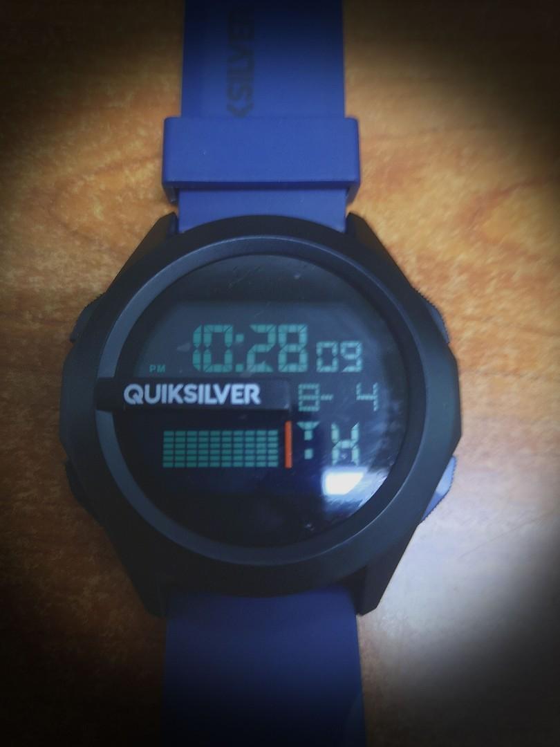 Quiksilver Men s Watches Drone Strab Rubber Digital Water Resist