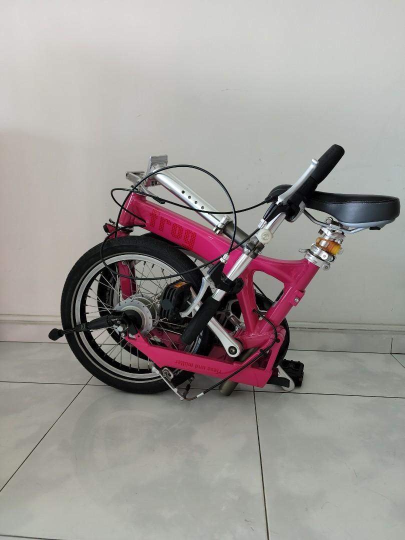 Rare Birdy Frog 16 inch folding bicycle, Sports Equipment, Bicycles