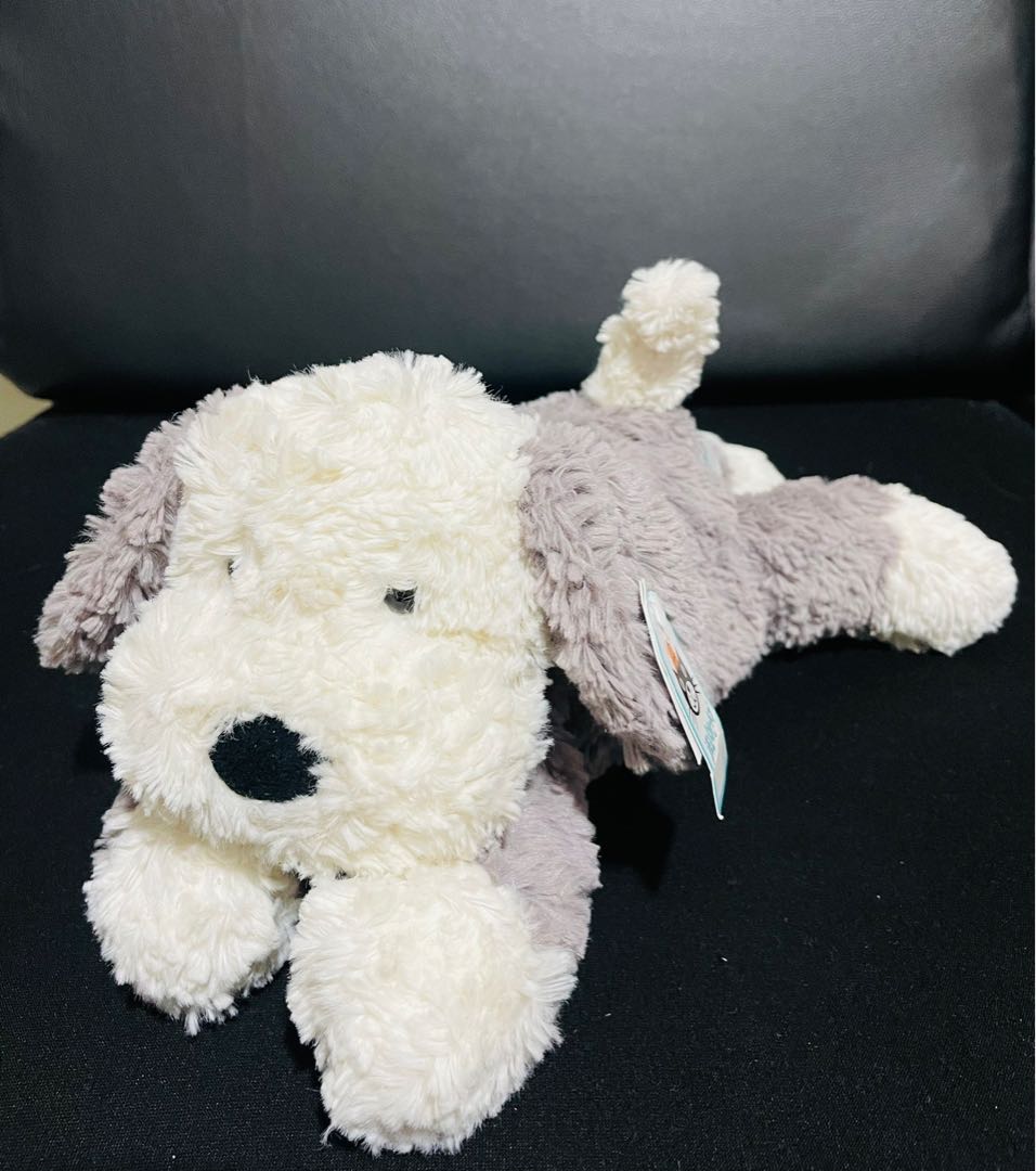 Rare Jellycat London Authentic Medium Tumble Sheep Dog (Brand New