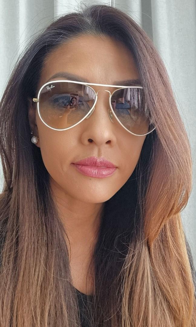 Womens white ray ban sunglasses sales