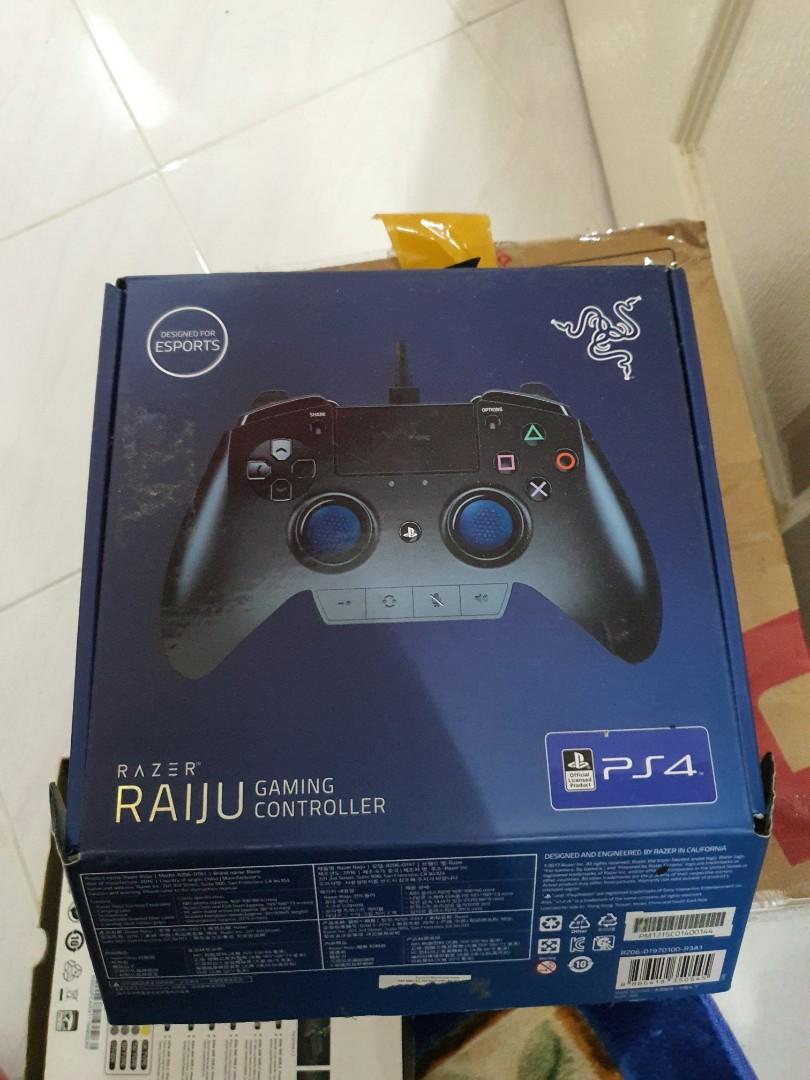 Razer raiju ps4 pc controller Video Gaming Gaming Accessories