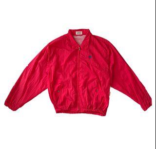 Red Windbreaker Jacket