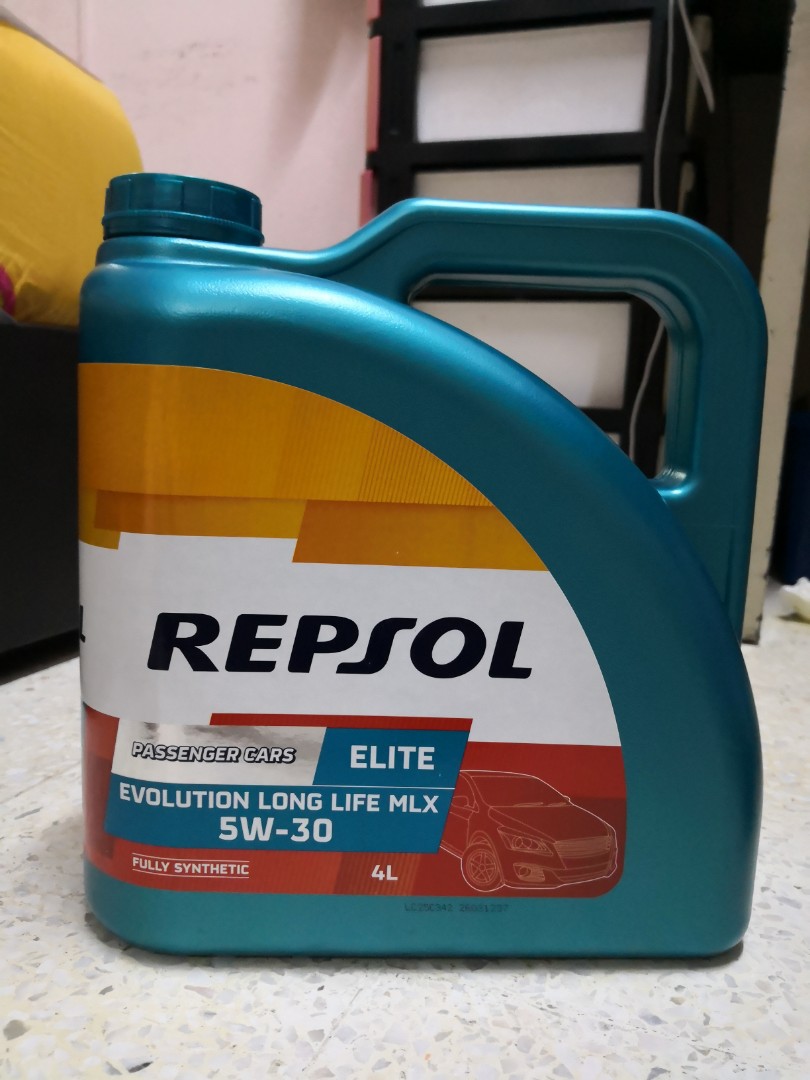REPSOL Fully Synthetic 5W30 4L Engine Oil (Spain), Auto Accessories on  Carousell