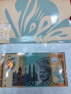 RM 50 Malaysia KL98 -XVI COMMONWEALTH GAMES