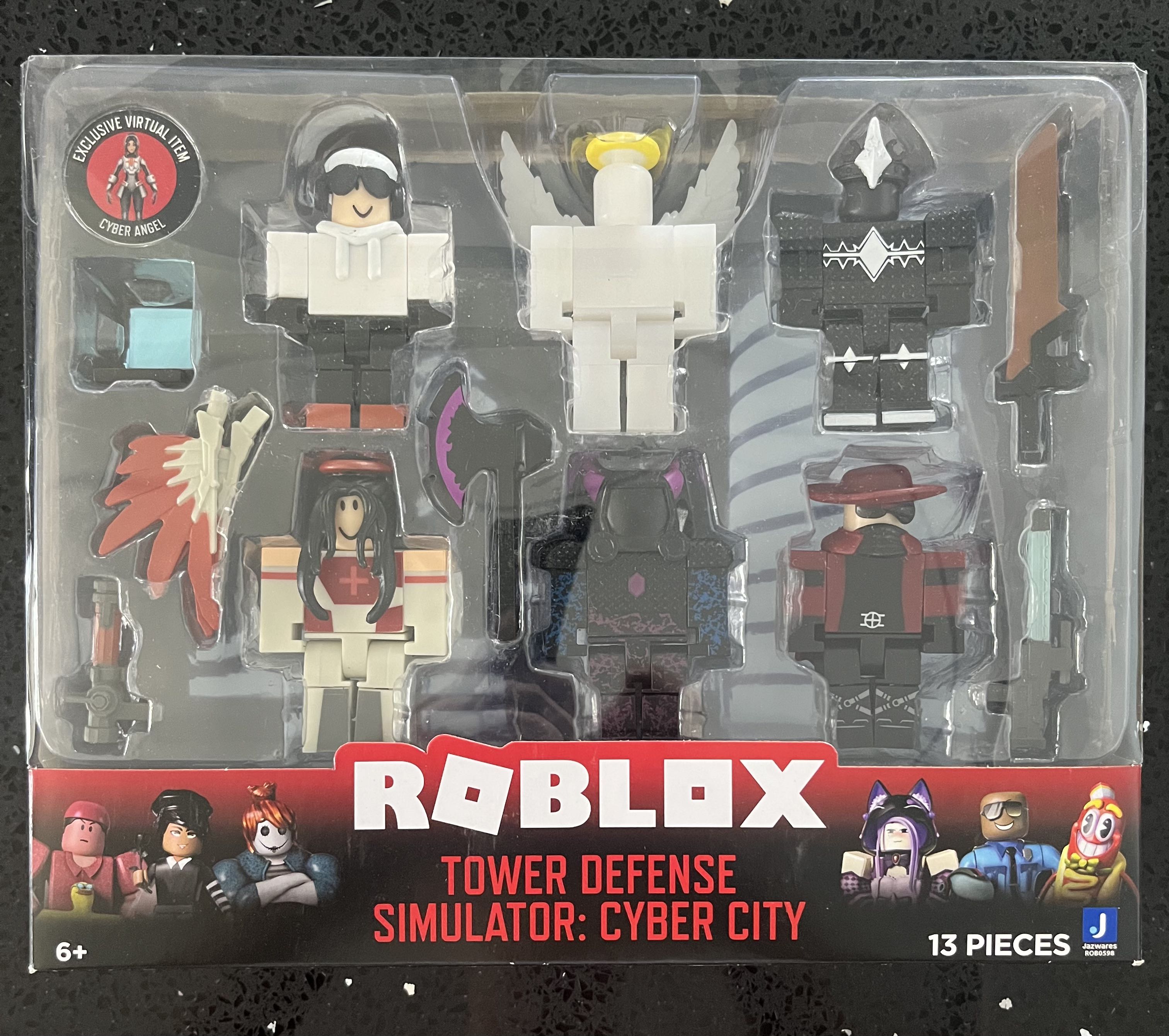 Figura Roblox Pack 06 Figuras Tds Cyber City Sunny 2224