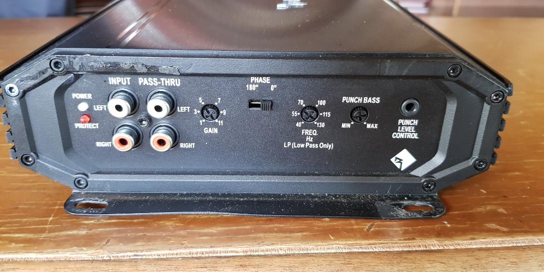 Rockford Prime R2501 mono amplifier, Audio, Soundbars, Speakers