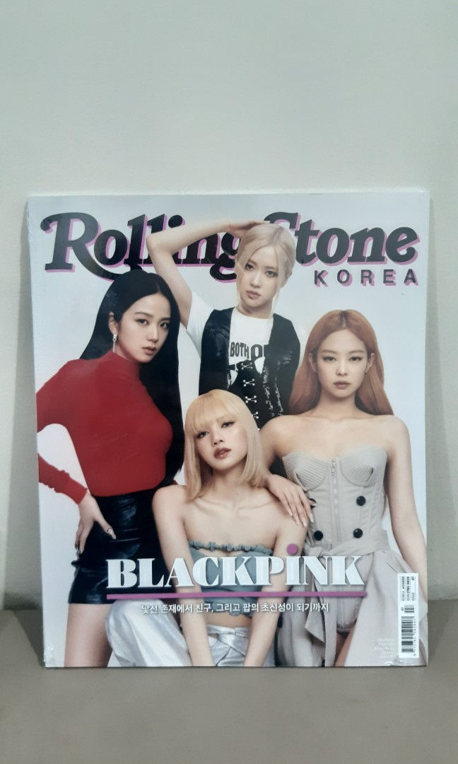 Rollingstone Korea Blackpink ON HAND, Hobbies & Toys, Books & Magazines ...