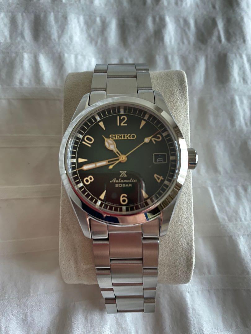 Seiko SPB155J1 Alpinist Green *New*, Men's Fashion, Watches & Accessories,  Watches on Carousell