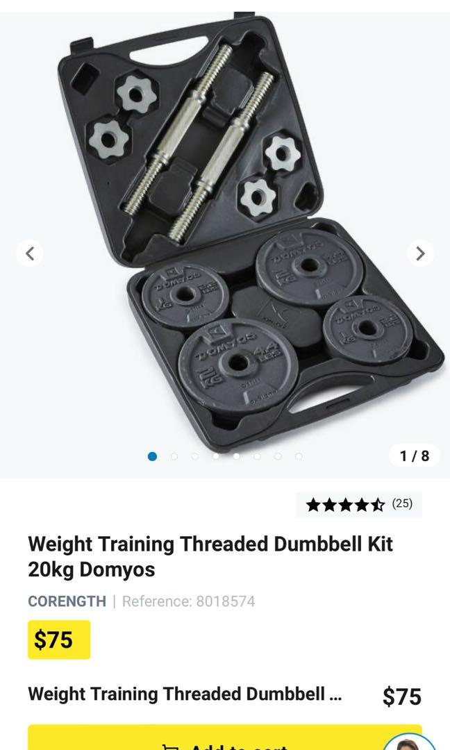 Selling Dumbbell set and dips station, Sports Equipment, Exercise