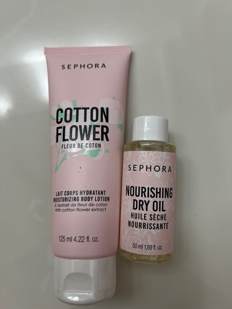 Sephora body lotion and nourish dryvoul, Beauty & Personal Care, Bath & Body,  Body Care on Carousell