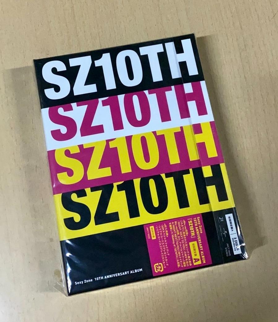 全套$380) Sexy Zone SZ10TH 日版Album 初回限定盤A, B及期間限定