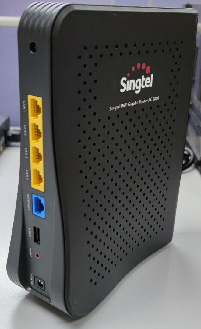 SingTel wifi Gigabit Router AC2800, Computers & Tech, Parts ...