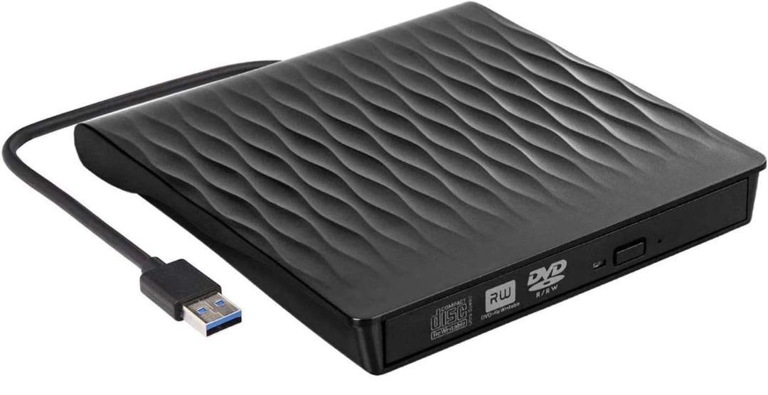 SJ4 DIGDAN External CD DVD Drive, USB 3.0 Slim Portable ...