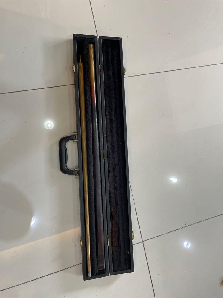 Snooker cue with cue craft case, Sports Equipment, Other Sports