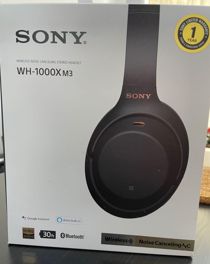 Sony xm3 best sale noise cancelling