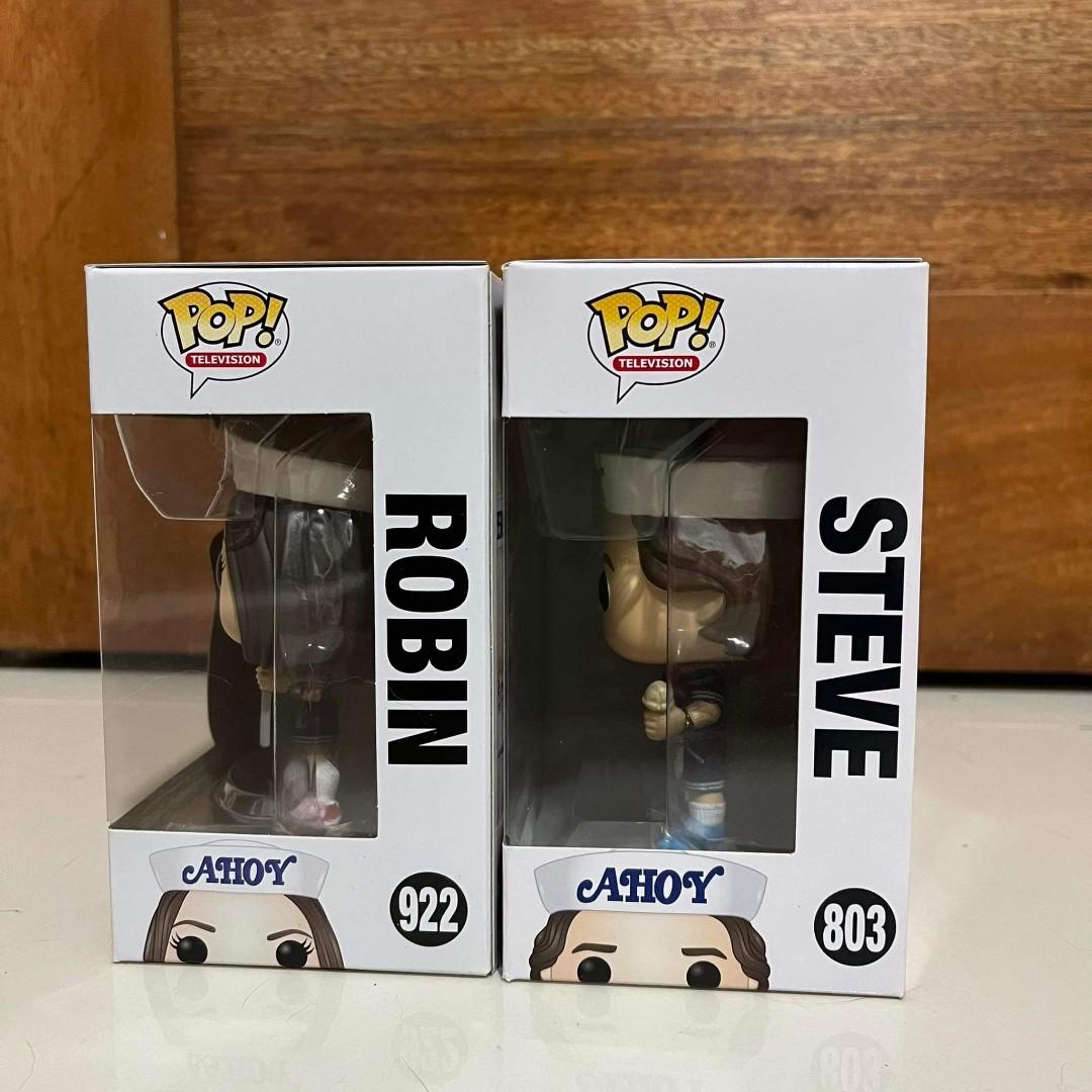 Steve & Robin Scoops Ahoy Funko Pop (Stranger Things), Hobbies & Toys