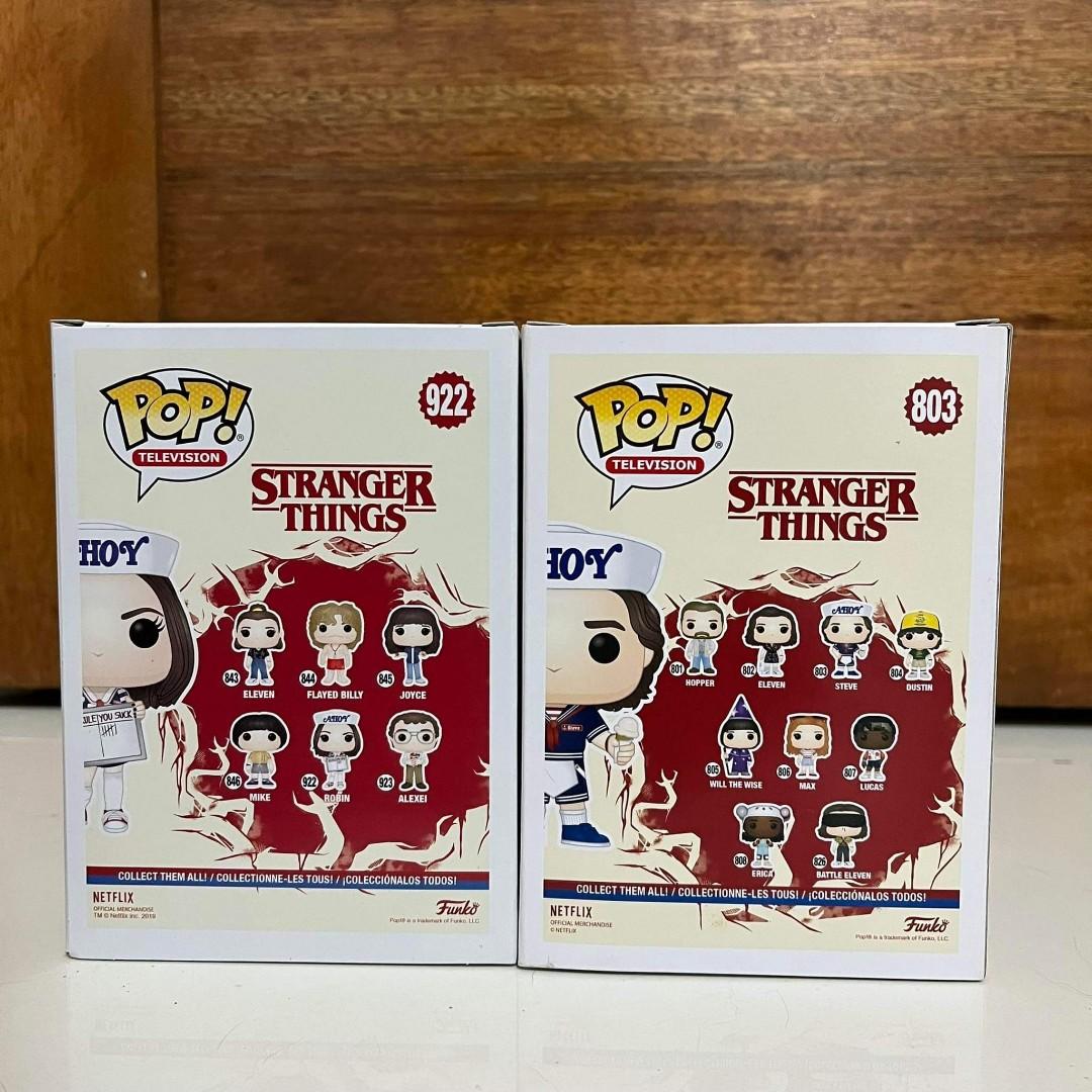 Steve & Robin Scoops Ahoy Funko Pop (Stranger Things), Hobbies & Toys