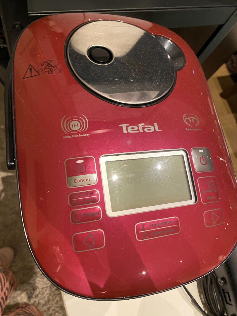 TEFAL RK8055 PRO INDUCTION SPHERICAL POT RICE COOKER, TV & Home