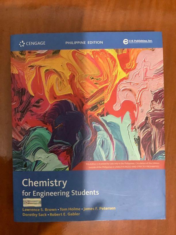 [TEXTBOOK] Chemistry for Engineering Students, Hobbies & Toys, Books