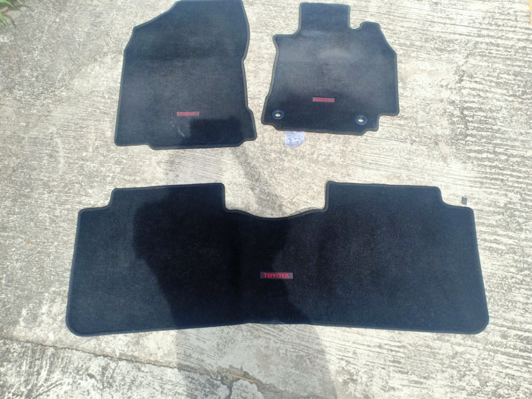 Toyota Altis original Car Mat for altis gen 11, Car Accessories, Accessories on Carousell