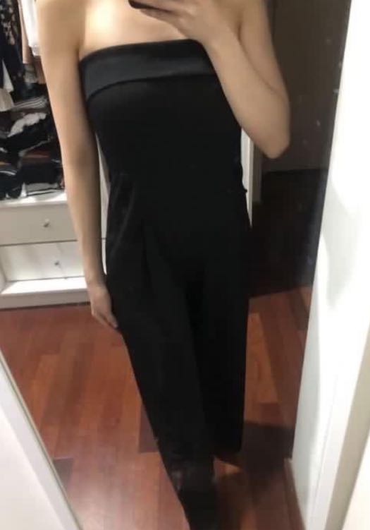 Tailored Strapless Jumpsuit