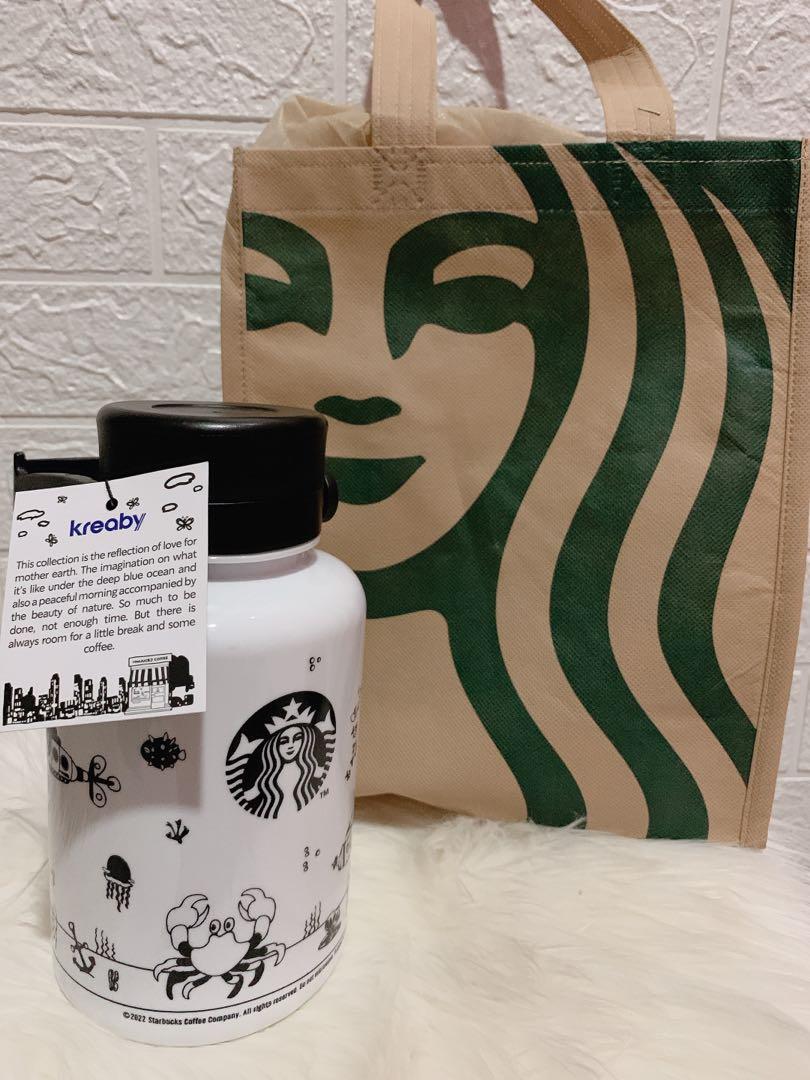 TUMBLER STARBUCKS X KREABY ORI 100, Antik, Lainnya di Carousell