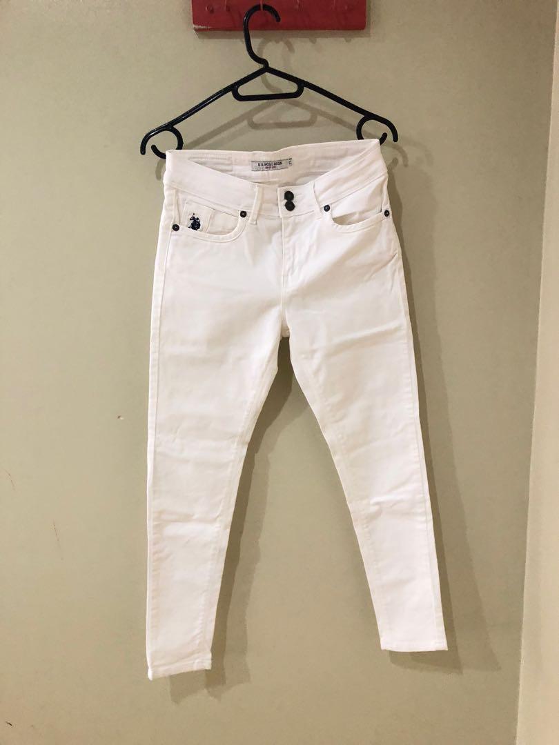 Us polo deals white jeans