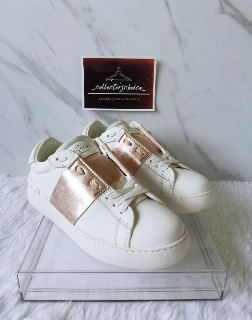 Rose gold sales valentino shoes