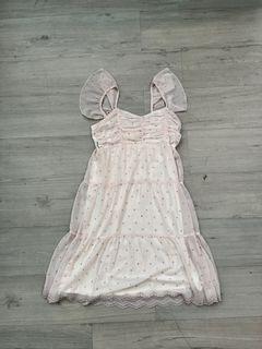 Vintage pink coquette dress