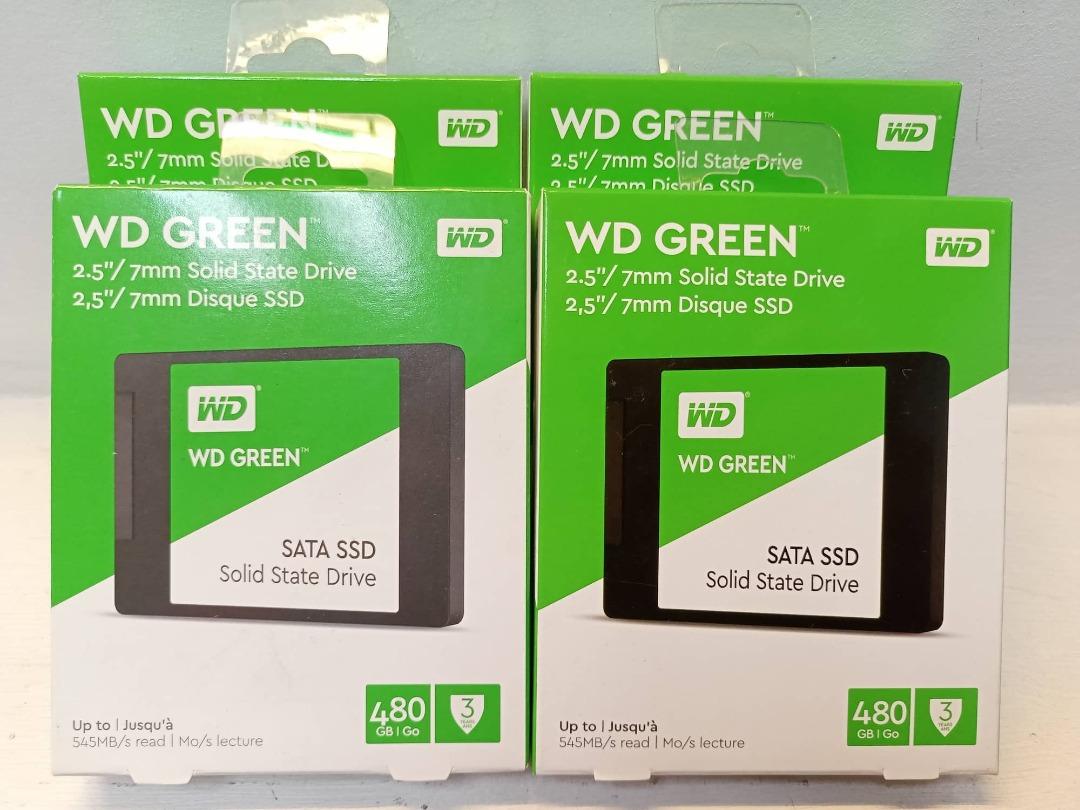WD Green 480GB 3D Nand 2.5 Internal SSD SATA Computers Tech