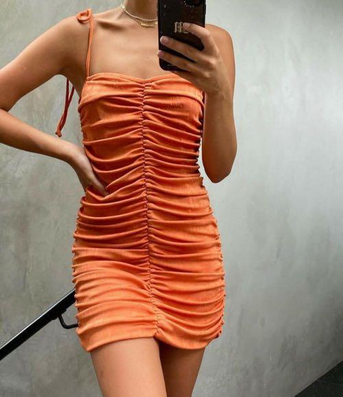 Withjean Diana dress in Maple, Women's Fashion, Dresses u0026 Sets, Dresses on  Carousell
