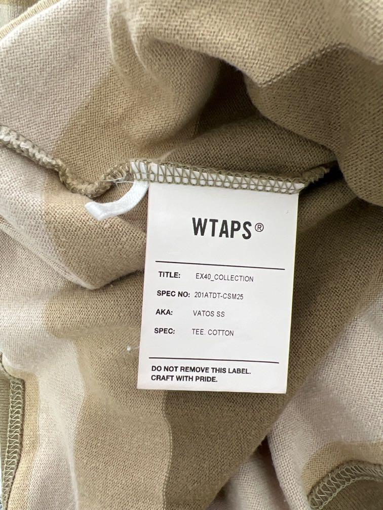 WTAPS VATOS SS TEE. COTTON, 男裝, 上身及套裝, T-shirt、恤衫、有領 