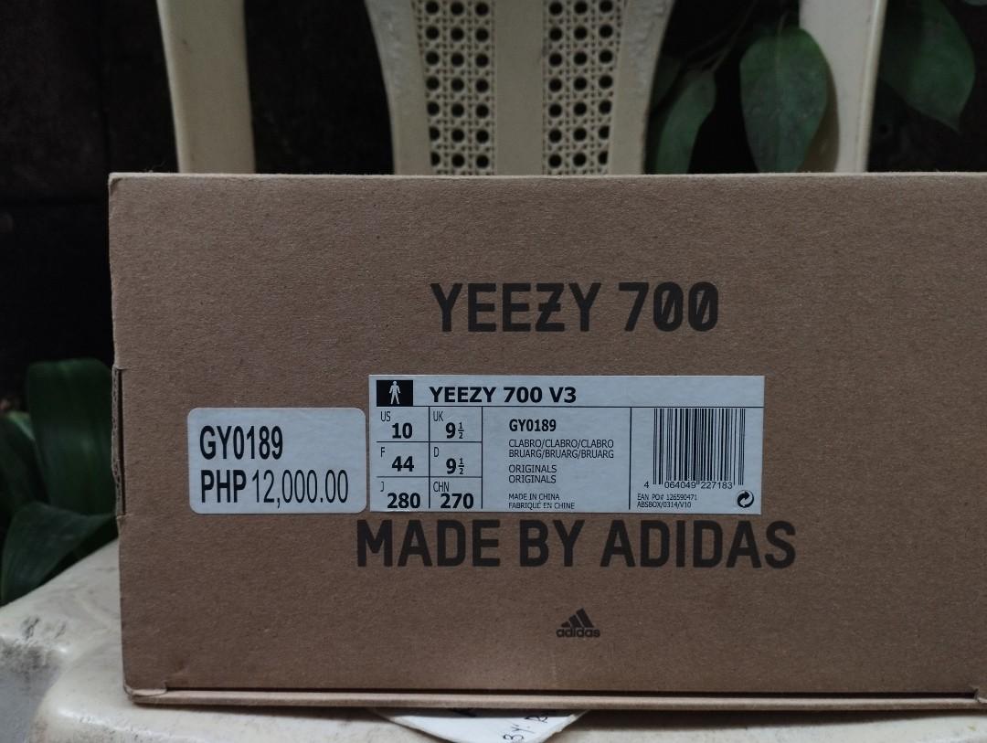 Yeezy 700 v3 Clay Brown, Men's Fashion, Footwear, Sneakers on ...