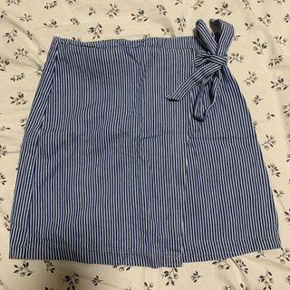 YISHION STRIPE SKIRT