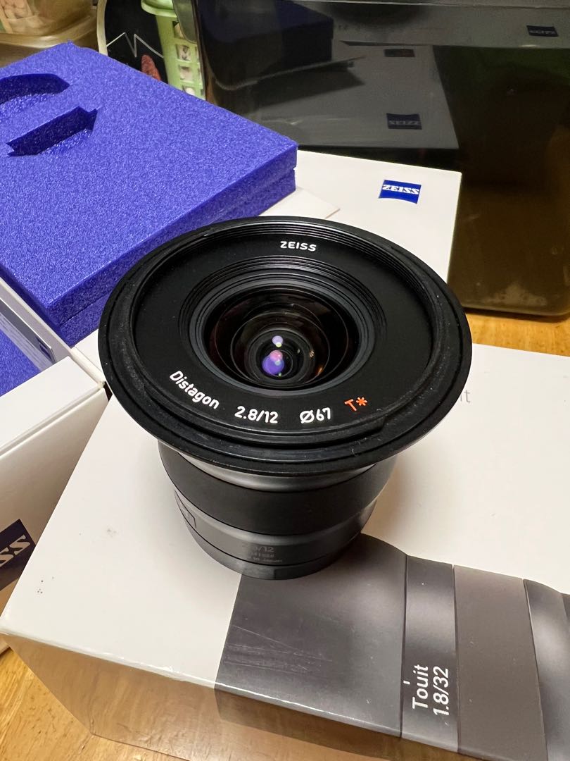 Zeiss Touit 2.8/12 E mount for Sony APS-C 12mm F2.8, 攝影器材 ...