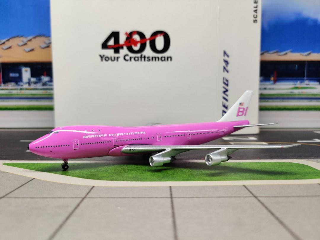 爆買い正規品】 ヤフオク! - Jet-X 1/400 JXM146 B747-100 BRANIFF