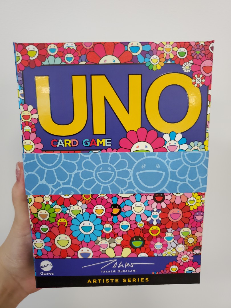 現貨2盒)村上隆UNO (UNO Artiste Takashi Murakami), 興趣及遊戲, 玩具