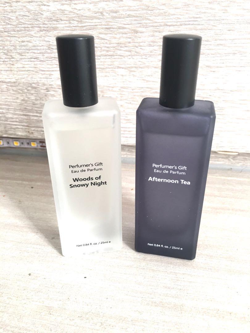 全新兩瓶Perfumer's Gift 香水Eau de Parfum Woods of Snowy Night