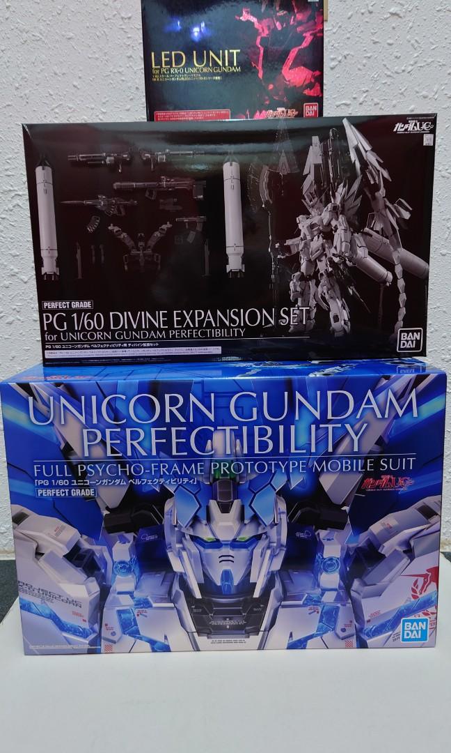 PERFECT GRADE PG 1/60 RX-0 UNICORN ARMOR GUNDAM LED FA Unit Divine