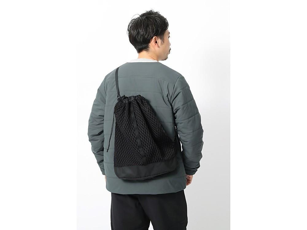 🇯🇵日本代購snow peak Double Face Mesh Shoulder Bag One Black snow