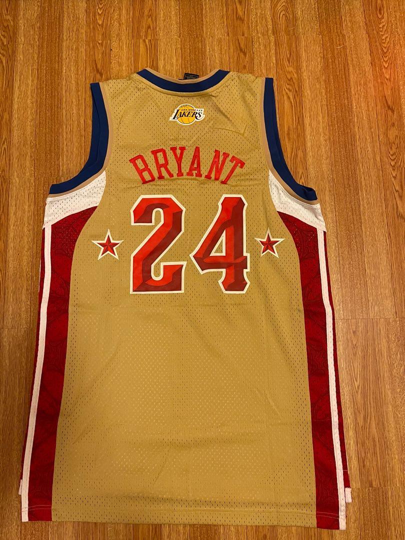 Kobe Bryant Jersey 2008 NBA All Star Game Sewn Adidas Men L Hwc Nola Vtg  #24