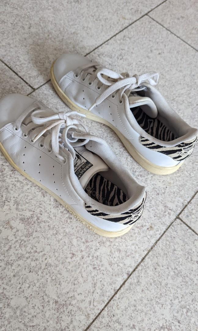 Adidas Stan Smith zebra edition size EU 38, Women's Fashion, Footwear, Sneakers on Carousell