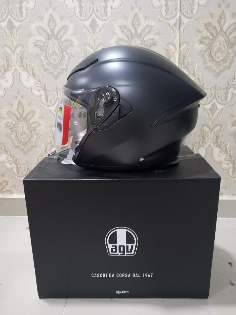 Agv k5 jet matte black top