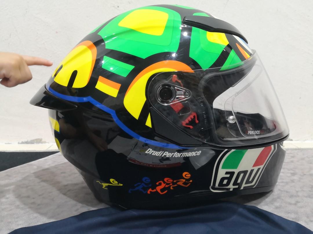Agv tartaruga asian fit Auto Accessories on Carousell