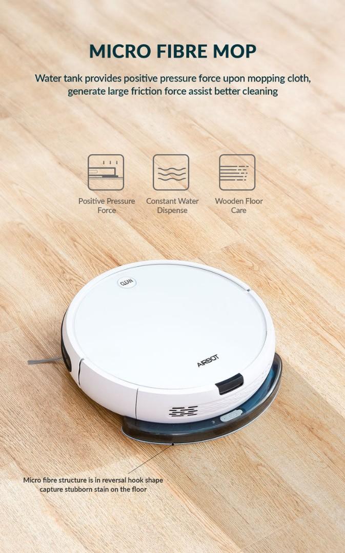 Airbot supersonic and a500 robot vaccum, TV & Home Appliances, Vacuum