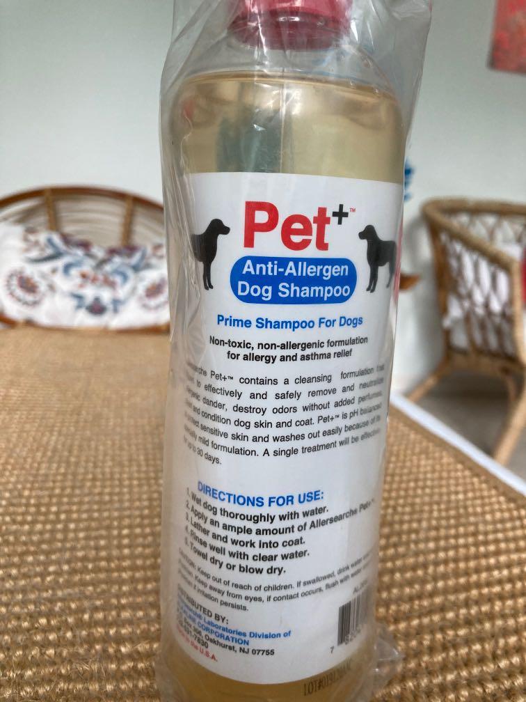 Allersearch Pet Anti allergen dog shampoo Pet Supplies Health
