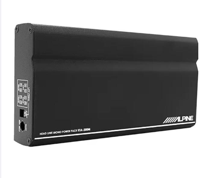 ALPINE KTA200M Mono Power Pack Amplifier with PowerStack Capability, Car Parts & Accessories