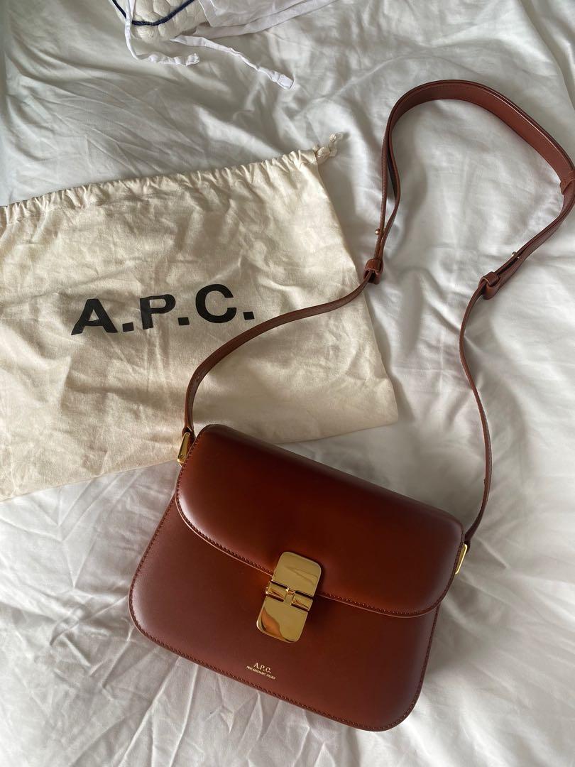 国内発送 A.P.C.☆Grace Small グレース ショルダーバッグ 黒 - www