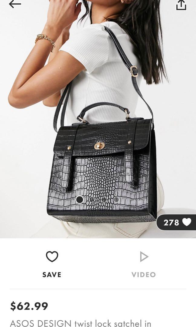 Asos satchel bag hotsell